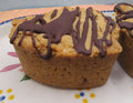 Gluten Free Peanut Butter Cookie Cup Hearts, Dairy Free, Vegan, Chocolate Drizzled, Anniversary Gifts, Wedding Dessert, Love, Sweet 16 Party