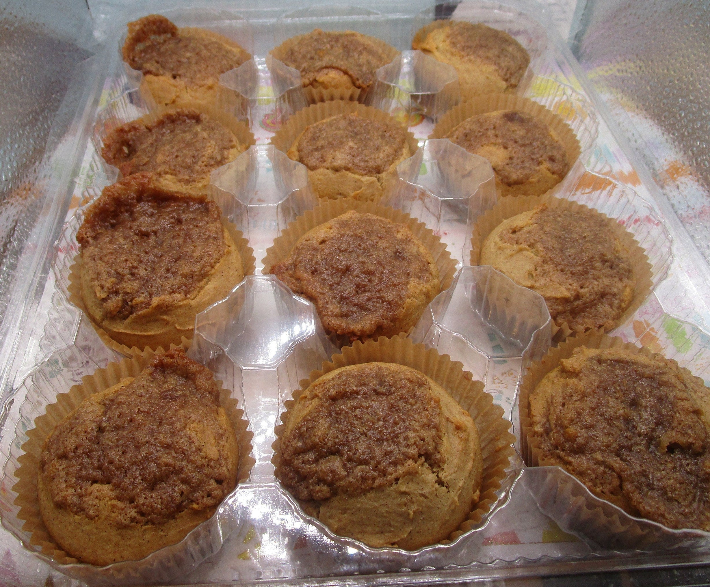 Cinnamon Streusel Muffin, Gluten Free, Dairy Free, Vegan, Nut Free, Birthday Breakfast, Low Fat snack, Easter Brunch, Graduation Dessert