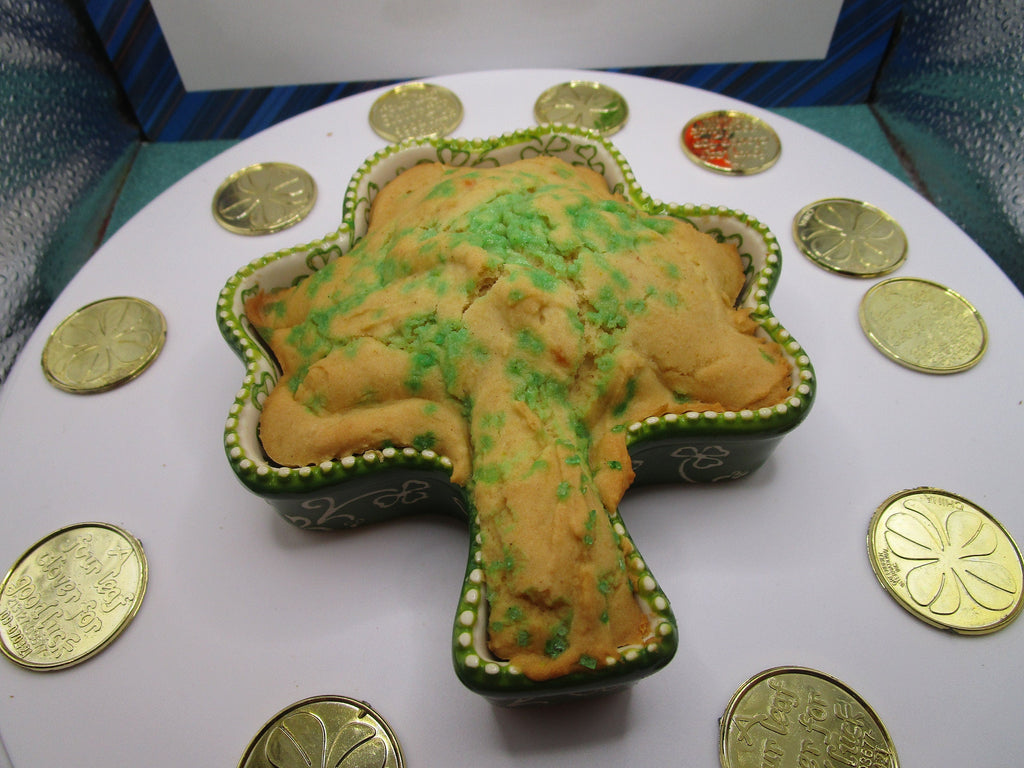 Irish Soda Bread, Gluten Free, Dairy Free, Vegan, Nut Free, Saint Patrick's Day, Coconut Sugar, Sugar Free, Irish Gifts, Clover Shaped
