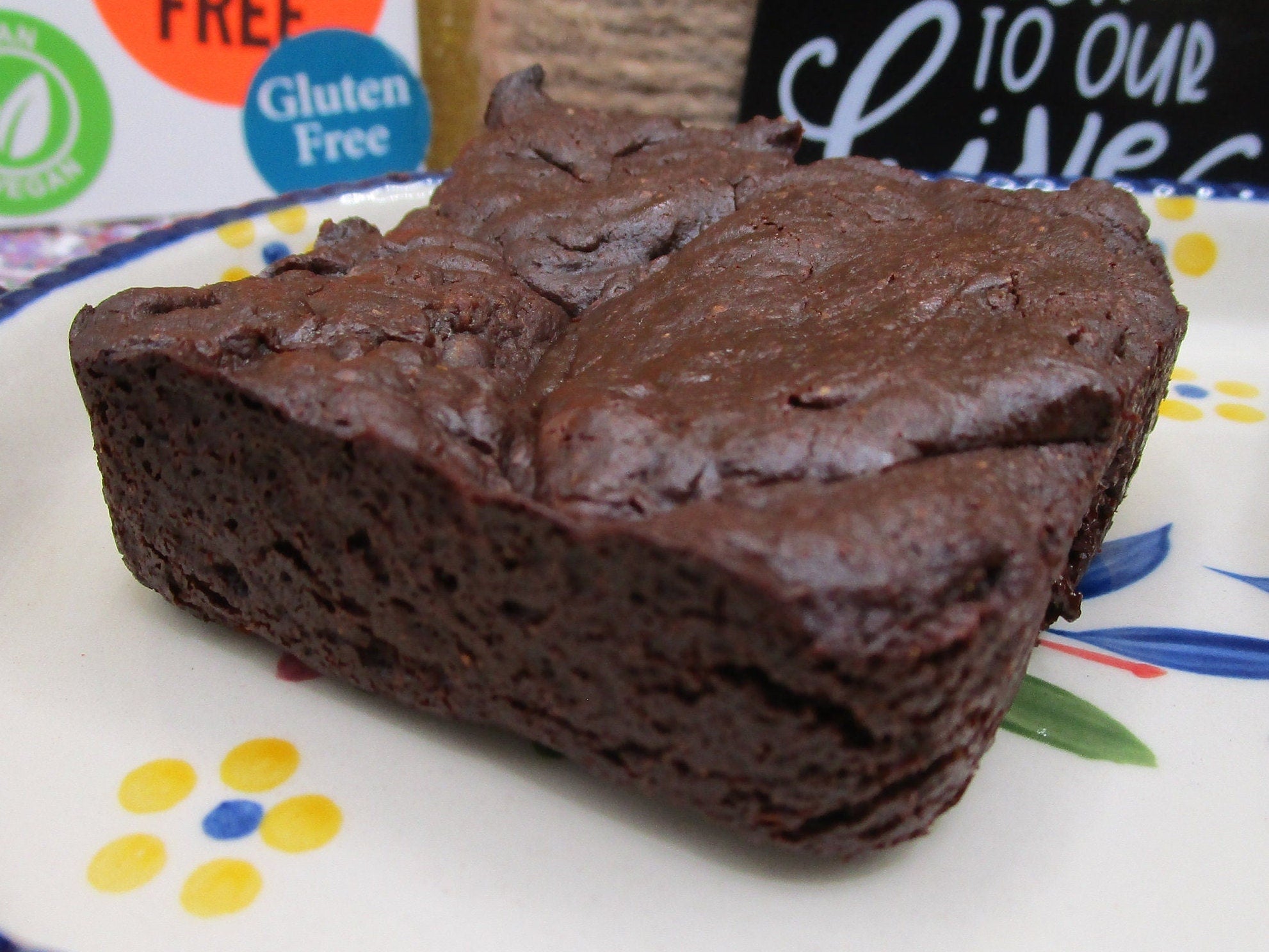 Gluten Free Brownies, Dairy Free, Paleo, Grain Free, Vegan, Egg Free, Tiger Nut, No refined Sugar snack, Christmas Desserts, Birthday Gift