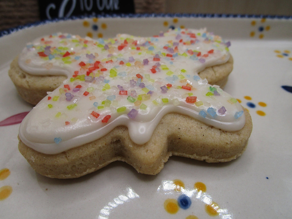 Gluten Free Sugar Cookies, Marshmallow Peep Icing, Dairy Free, Peanut Free, Vegan, Birthday Party, Camp School Safe Treats, July 4th dessert