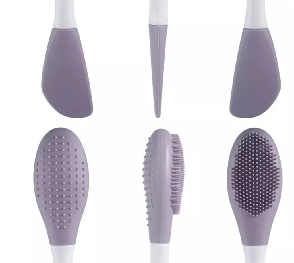 Multi-Use Cosmetic Applicator Brush
