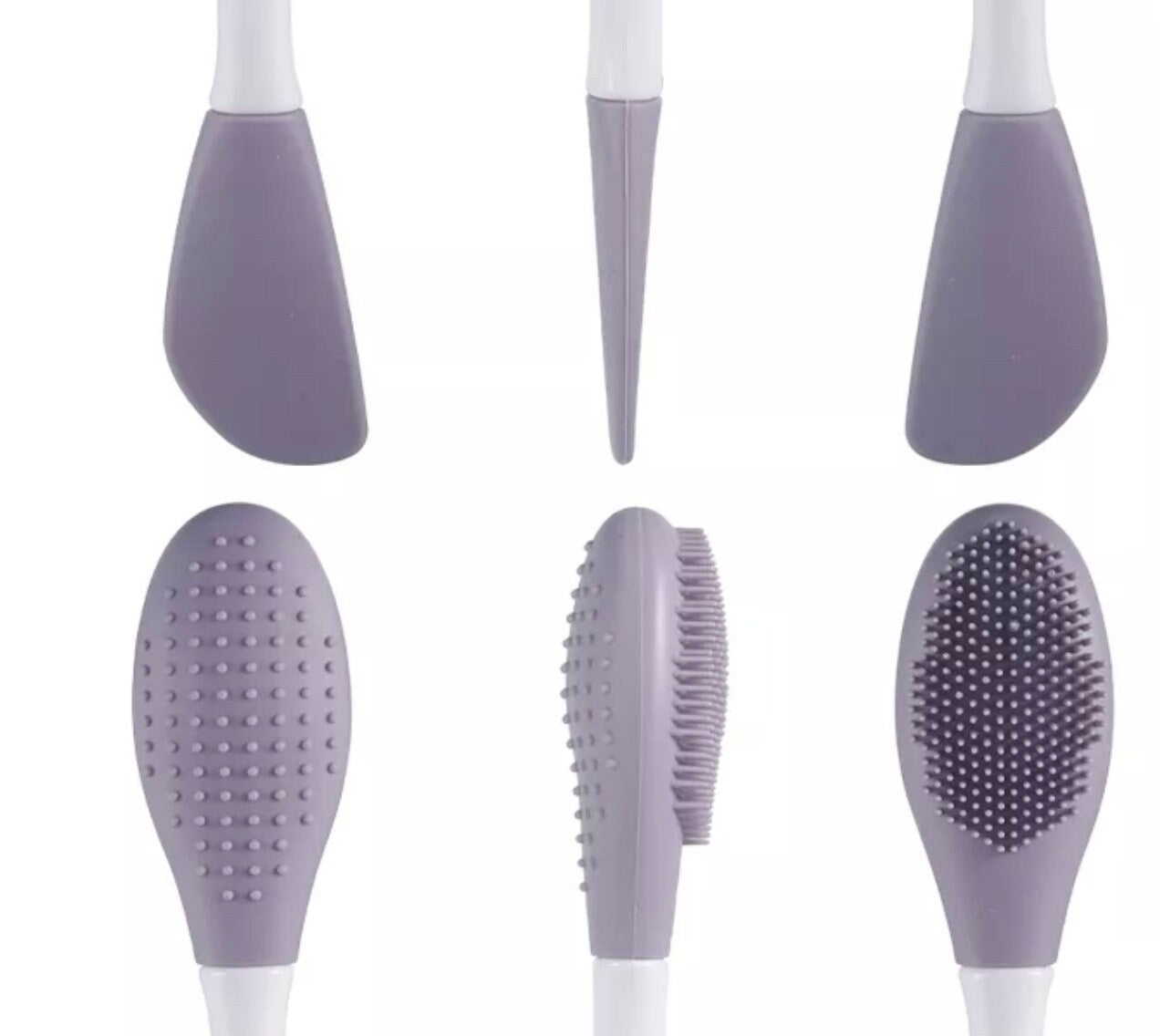 Multi-Use Cosmetic Applicator Brush