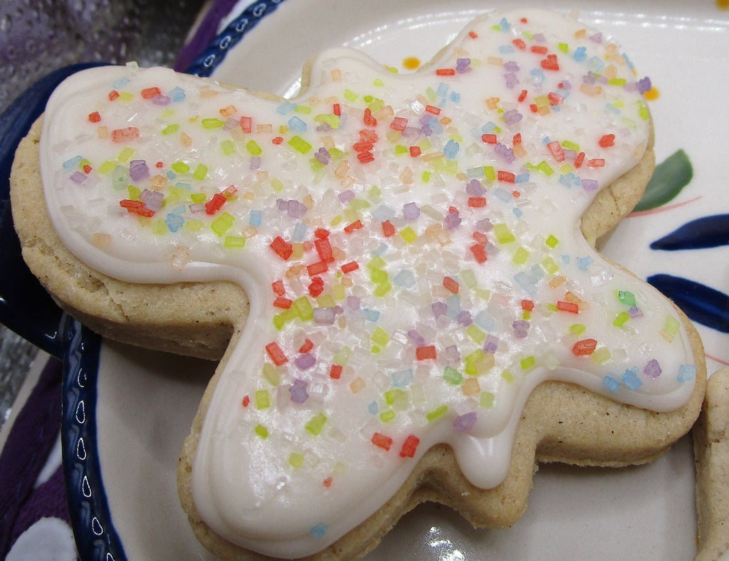 Gluten Free Sugar Cookies, Marshmallow Peep Icing, Dairy Free, Peanut Free, Vegan, Birthday Party, Camp School Safe Treats, July 4th dessert