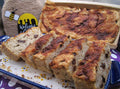Organic Gluten Free Cinnamon Raisin Sweet Bread, Dairy Free, Vegan, Nut Free, Birthday Breakfast, Mother's Day Brunch, Low Fat, Low Calorie