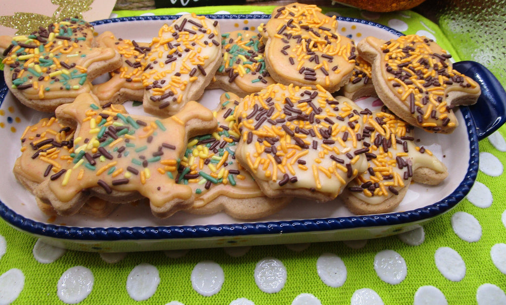 Gluten Free Sugar Cookies, Egg Free, Dairy Free, Vegan, Nut Free, School Safe, Thanksgiving, Turkey, Leaves, Pumpkin, Acorn, classroom party