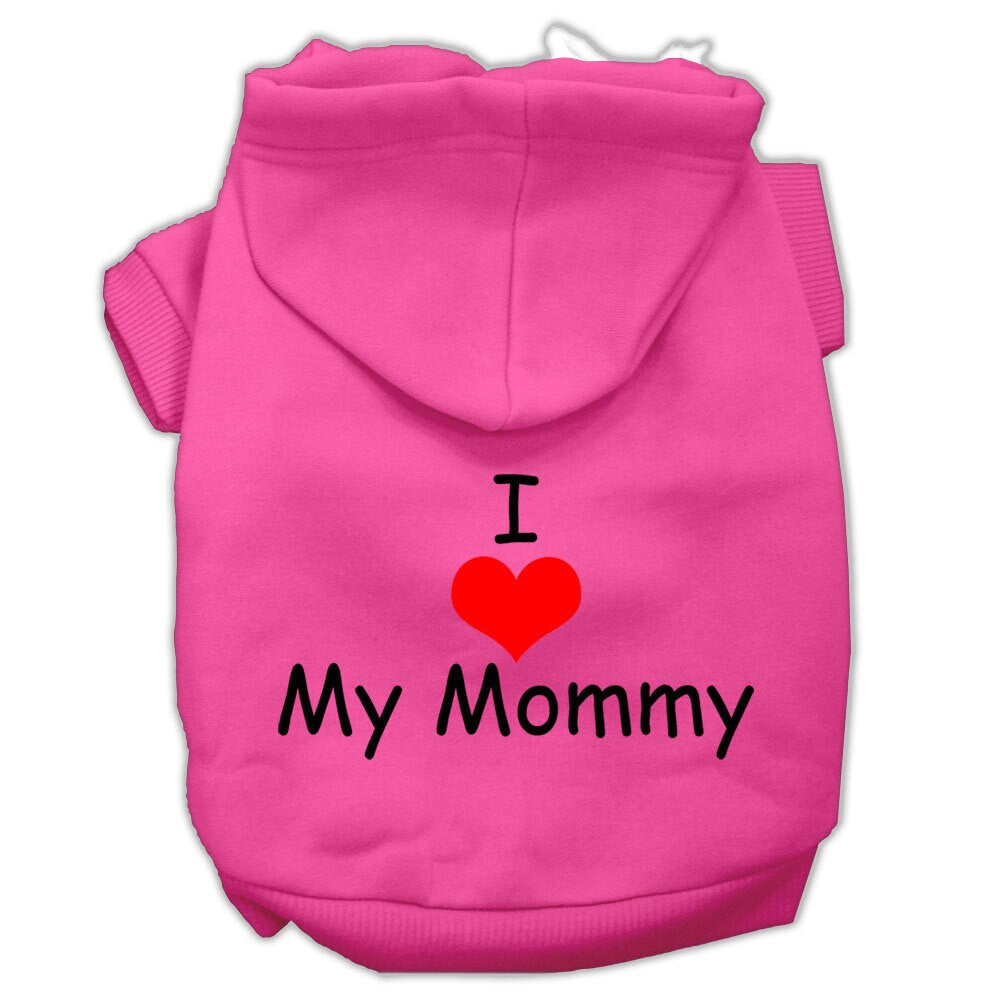 Pet Hoodie "I Love My Mommy"