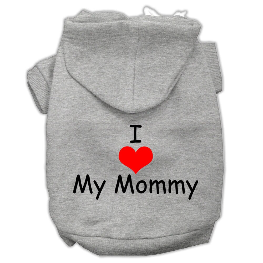 Pet Hoodie "I Love My Mommy"