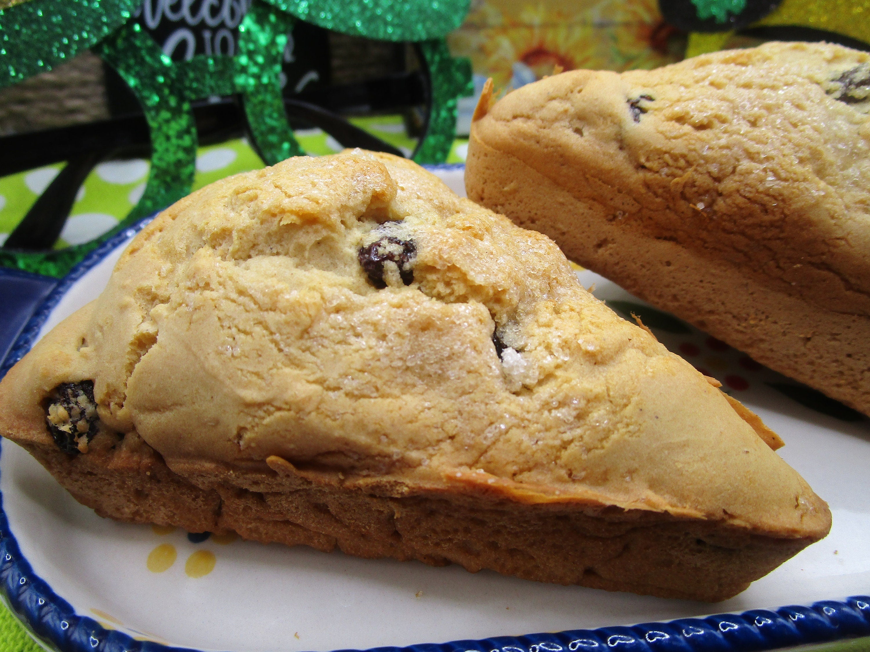Irish Soda Bread Scones, Gluten Free, Dairy Free, Vegan, Saint Patrick's Day, Nut Free, Leprechaun, Sugar Free Gift, Valentine's Day Brunch