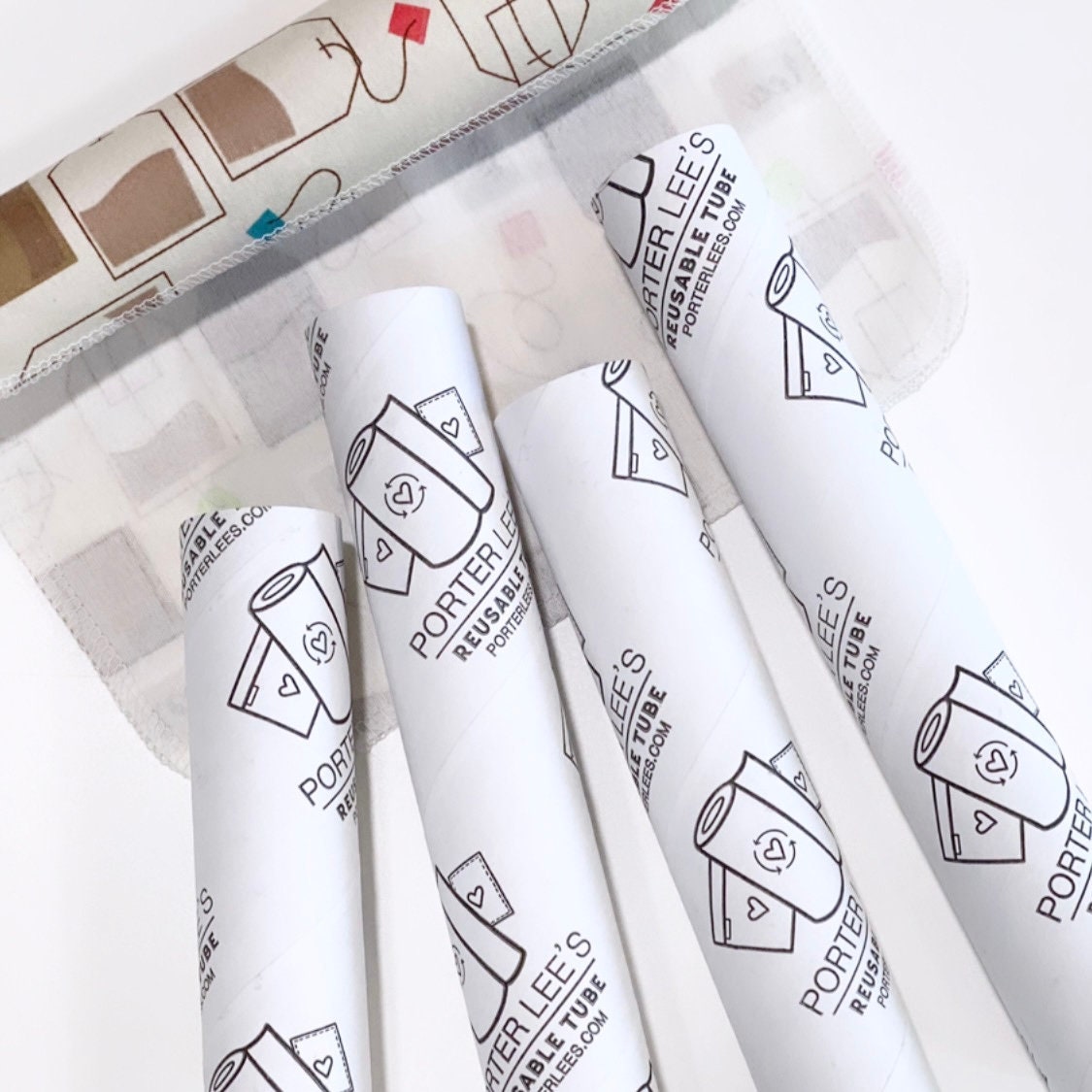 Reusable Paper Towels--Cherries