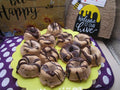 Keto Mini Mocha Chip Donut Rings, Sugar free, Grain Free, Gluten Free, Dairy Free, Vegan, High Protein, Low Carb snack, Valentine's Day Gift