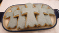 Cross Sugar Cookies, Gluten Free, Vegan, Egg Free, Dairy Free, Baptism, Communion, School Safe, Wedding, Party Favor, Blue, Pink, Nut Free