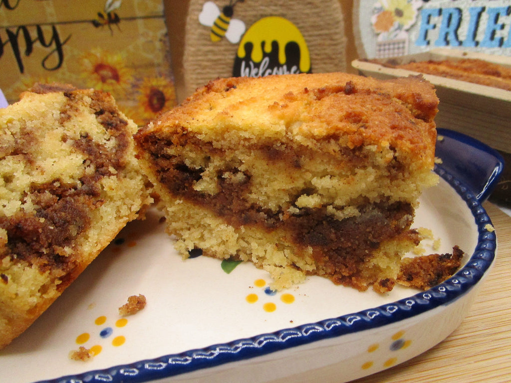 KETO Coffee Crumb Cake, Gluten Free, Dairy Free, Grain Free, Sugar Free, Low Carb Snacks, Birthday Brunch, Cinnamon Swirl, Valentine's Day