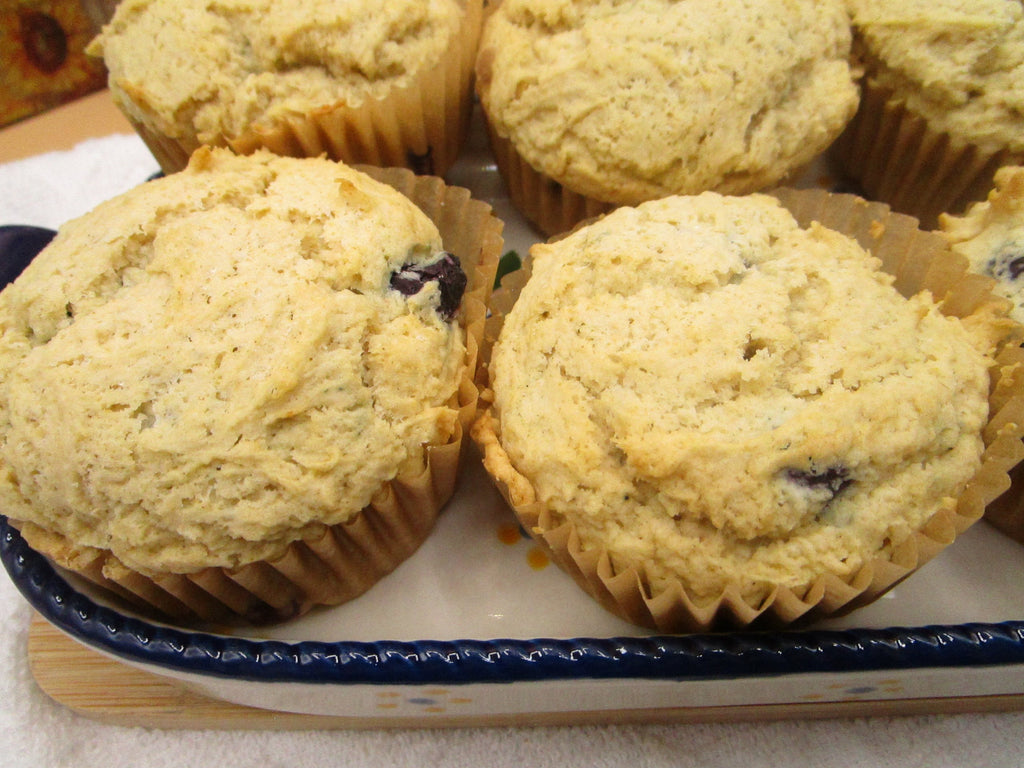 High Protein Muffins, Gluten Free, Sugar Free, Dairy Free, Egg Free, Monk Fruit, Vegan Collagen, Blueberry, Fitness Gifts, Holiday Breakfast