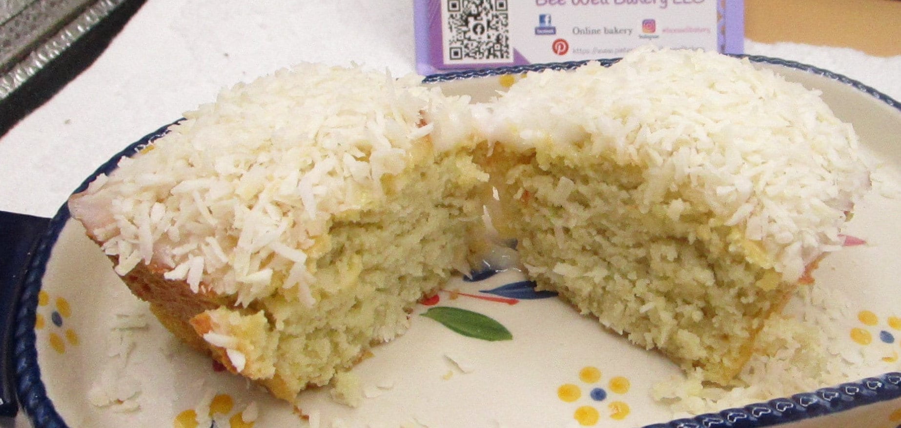 KETO Coconut Cake, 7-inch, Gluten Free, Dairy Free, Grain Free, Sugar Free, Erythritol Free, Low Carb, Nut Free, Dessert, Easter, Birthday
