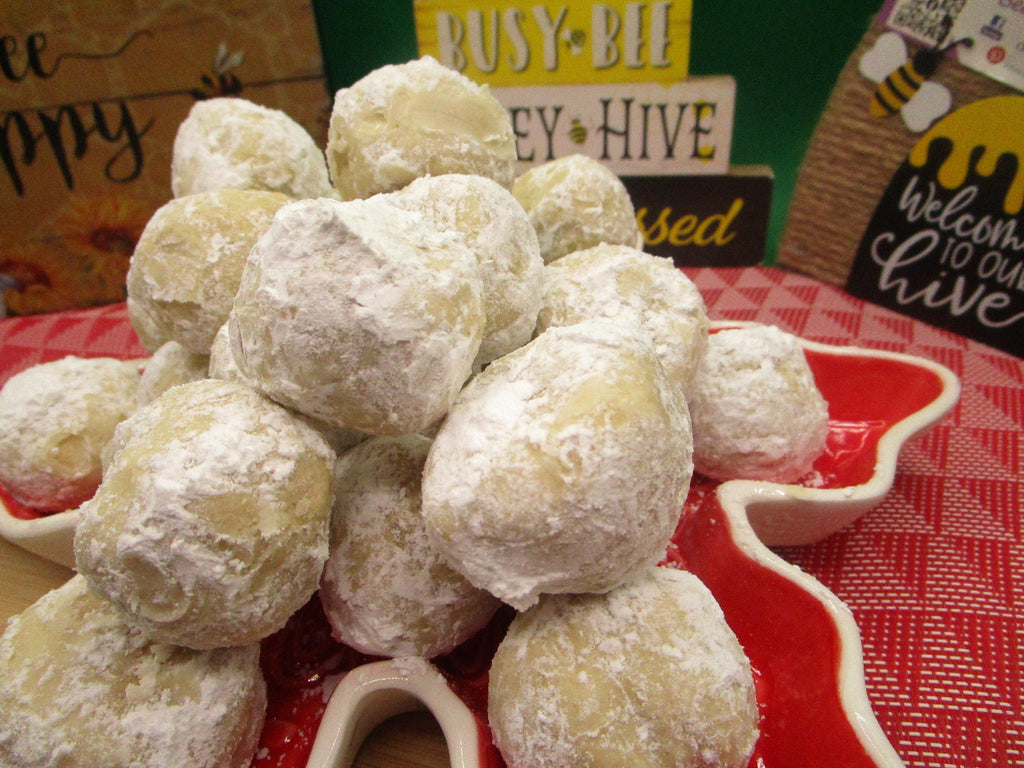 Sugar Free Mexican Wedding Cookies, Gluten Free, Dairy Free, Egg Free, Vegan, Russian Teacake, Low Fat, Cinco De Mayo treat, Snowball Cookie