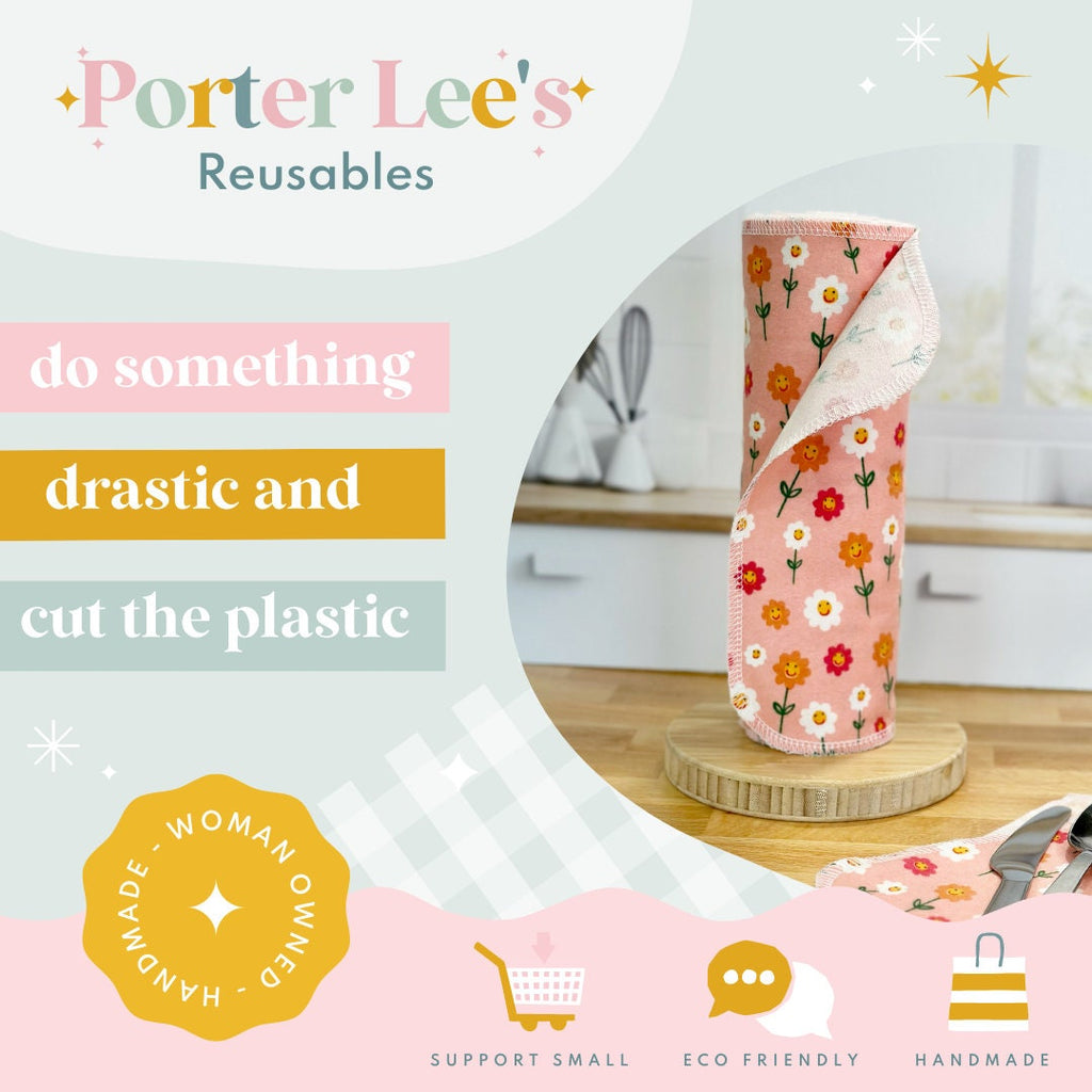 Reusable Paper Towels--Constant Companion Heart