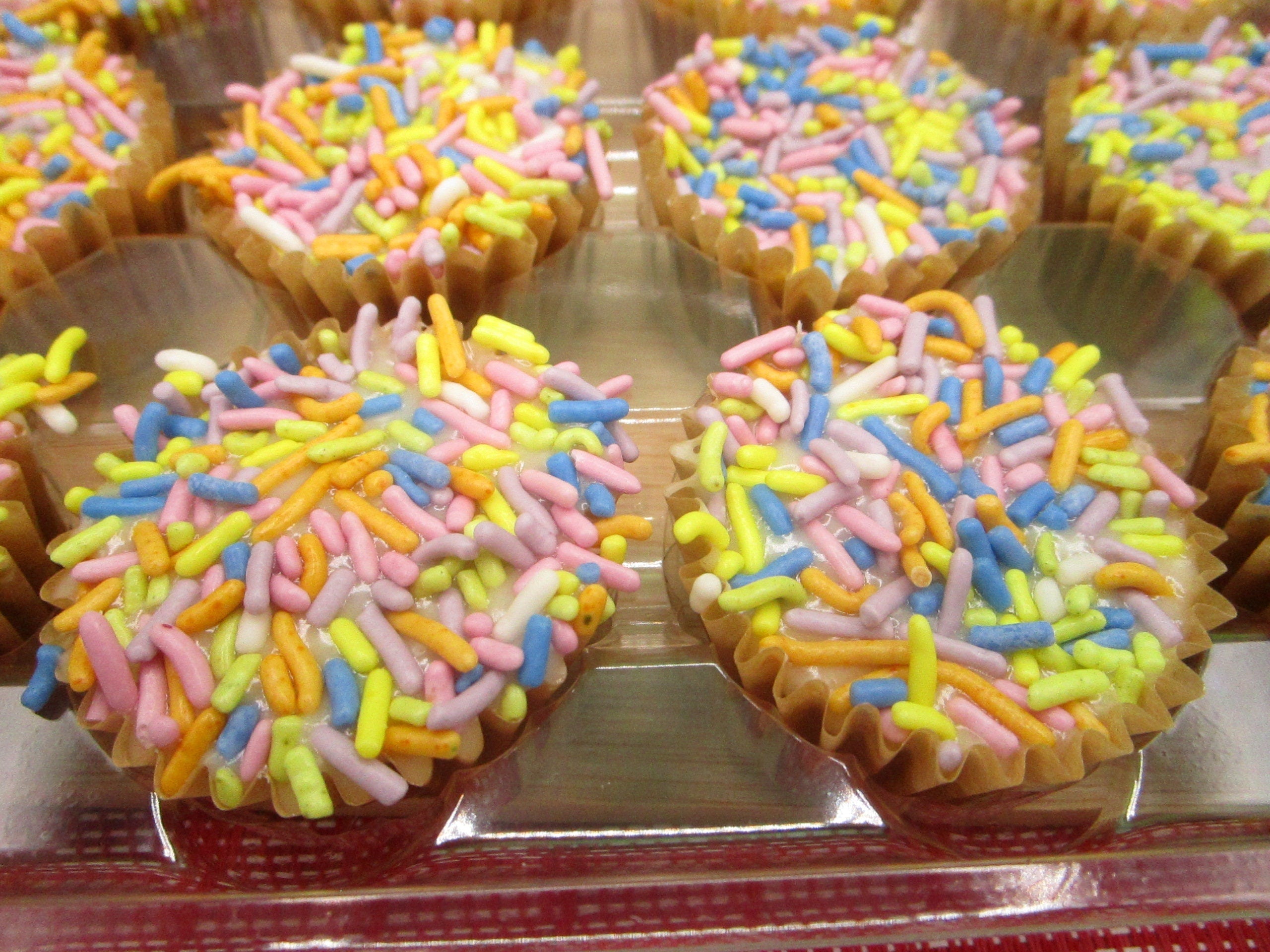 Mini Gluten Free Cupcakes, Peep marshmallow, Dairy Free, Vegan, Nut Free, Easter Snacks, School Safe, Natural Sprinkles, Chocolate Vanilla