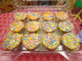 Mini Gluten Free Cupcakes, Peep marshmallow, Dairy Free, Vegan, Nut Free, Easter Snacks, School Safe, Natural Sprinkles, Chocolate Vanilla