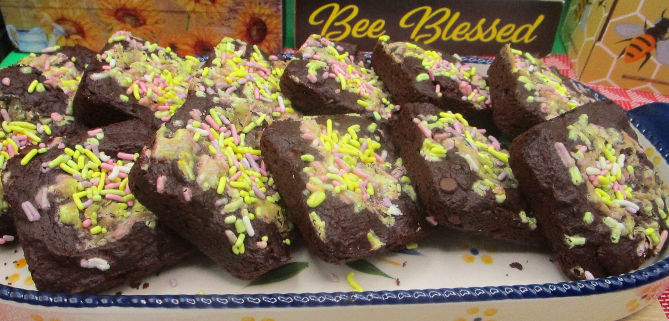 Brownie, Peep Marshmallow, Gluten Free, Dairy Free, Egg Free, Vegan, Nut Free, Grain Free, Paleo, Dessert, Oat Free, Easter Gift, Spring
