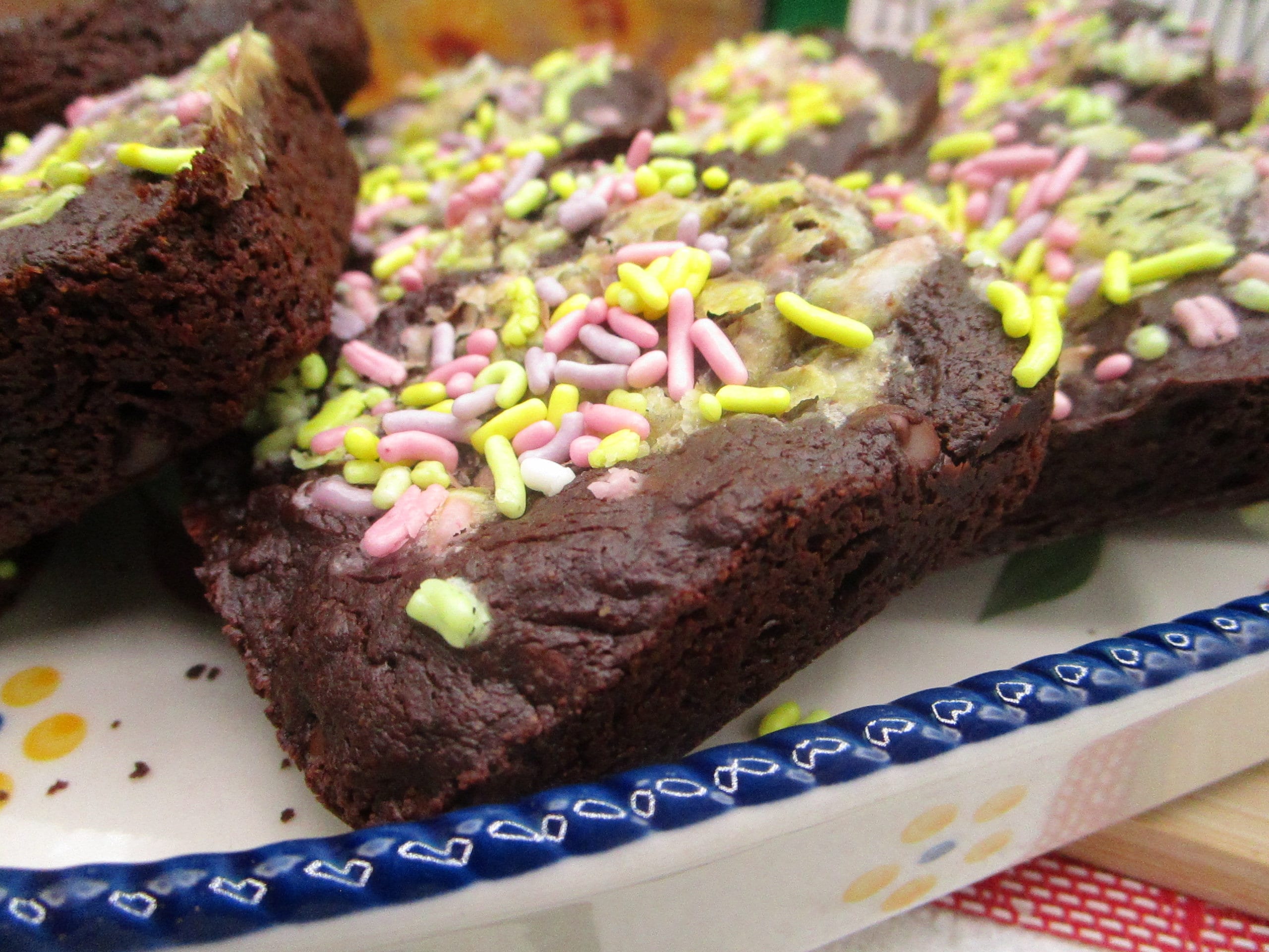 Brownie, Peep Marshmallow, Gluten Free, Dairy Free, Egg Free, Vegan, Nut Free, Grain Free, Paleo, Dessert, Oat Free, Easter Gift, Spring
