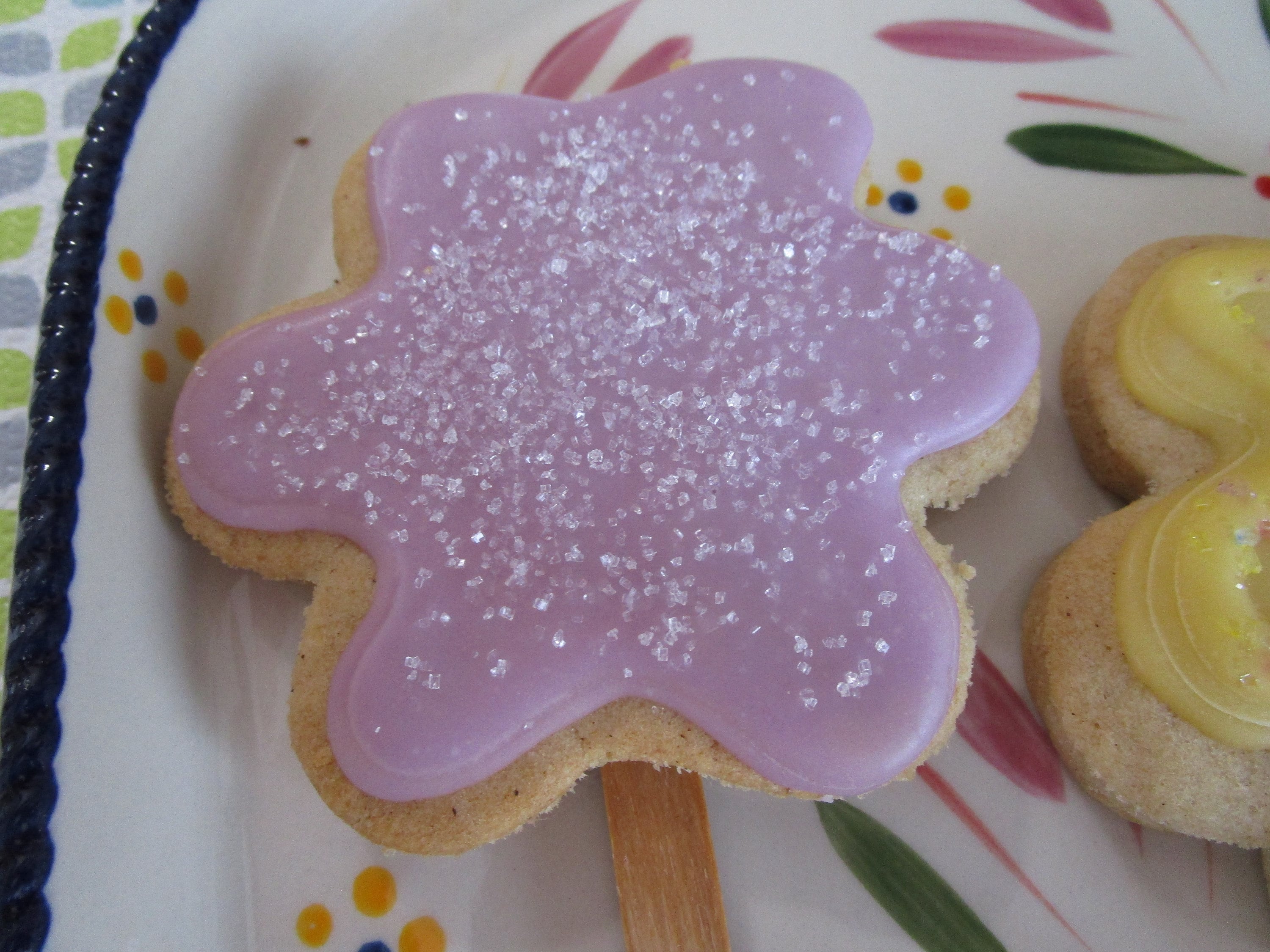 Gluten Free Sugar Cookies, Dairy Free, Egg Free, Vegan, Nut Free, Daisy, Tulip, Birthday Gift, Natural Colors, Party Favor, School Safe