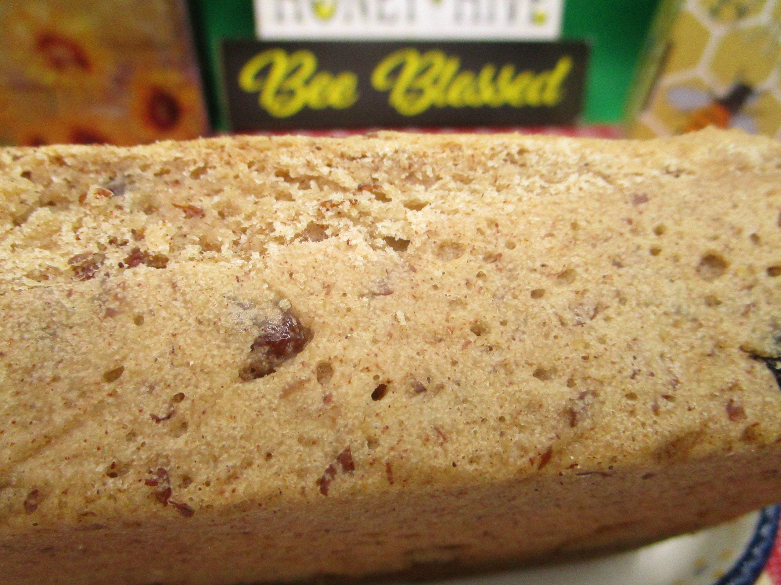 Gluten Free Protein Cinnamon Raisin Bread, Dairy Free, Nut Free, Vegan, Sugar Free Fitness Snack, Clean Eating Breakfast, Graduation Brunch