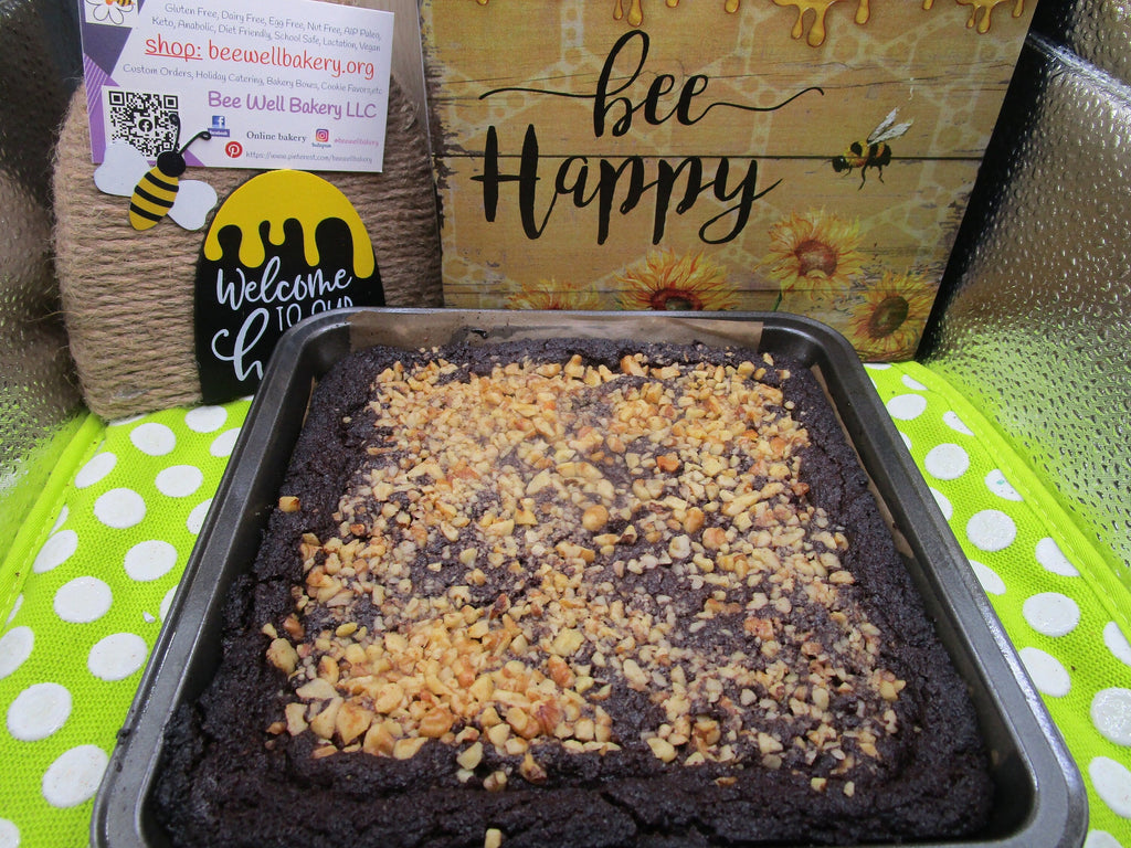 KETO Brownie, Gluten Free, Grain Free, Dairy Free, Egg Free, Vegan, Erythritol Free, Sugar Free, Low Carb, Birthday Gifts, Healthy Dessert