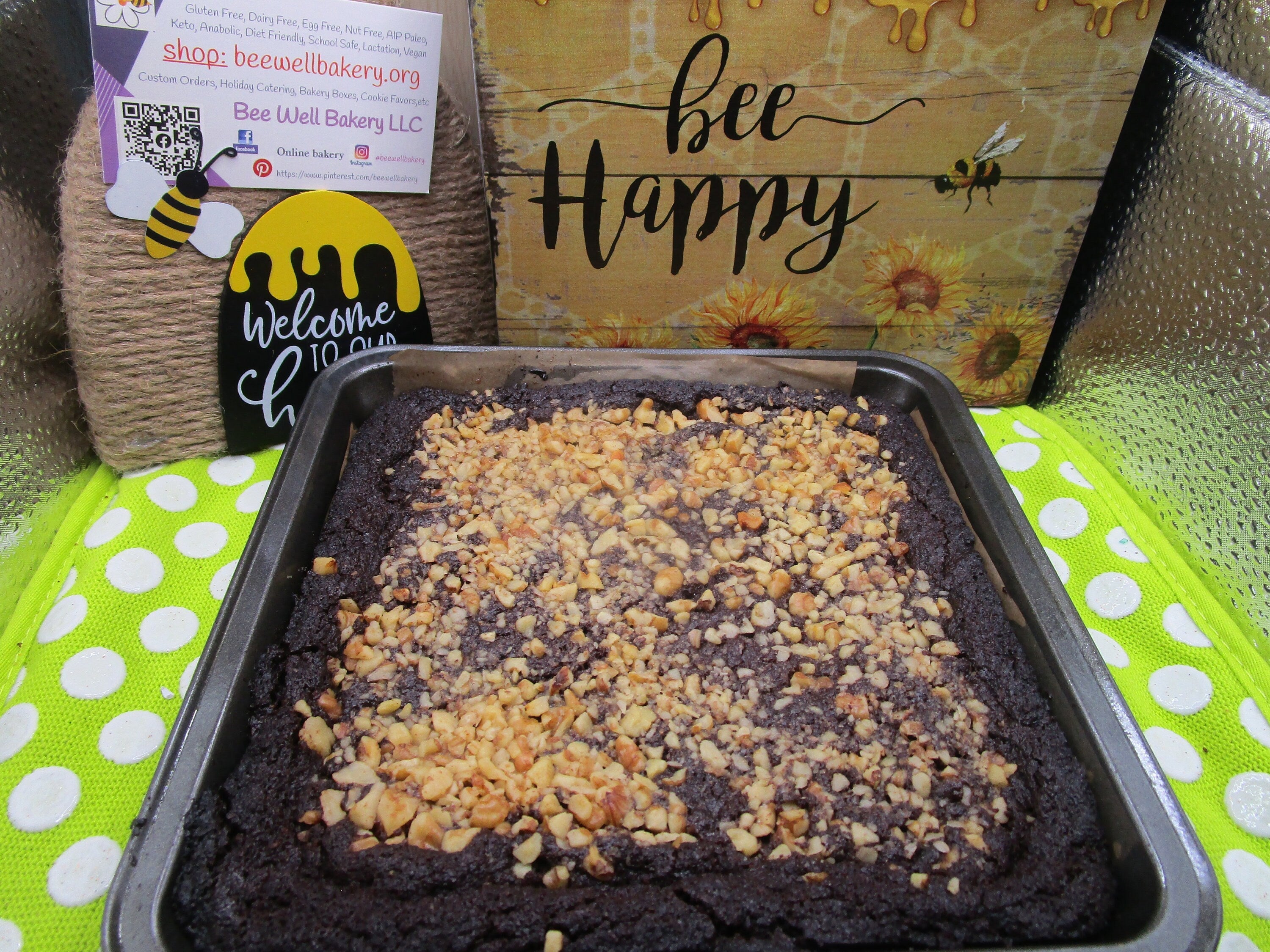 KETO Brownie, Gluten Free, Grain Free, Dairy Free, Egg Free, Vegan, Erythritol Free, Sugar Free, Low Carb, Birthday Gifts, Healthy Dessert