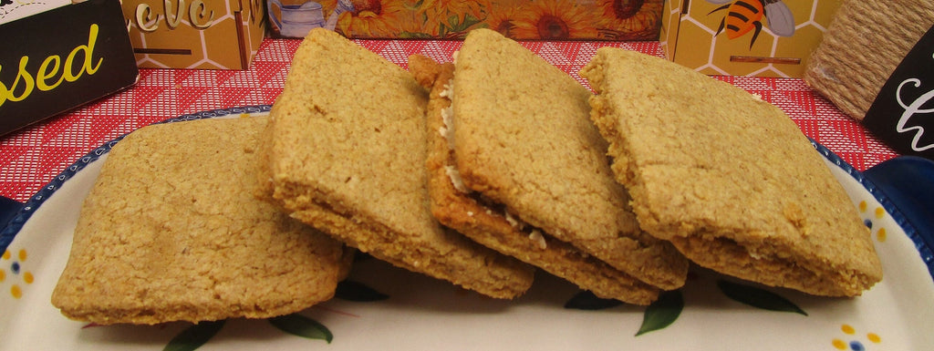 AIP Paleo Tiger Nut Cookie Sandwich, Maple Cream, Gluten Free, Grain Free, Dairy Free, Vegan, Autoimmune Protocol, Fiber Snack, Cassava Free