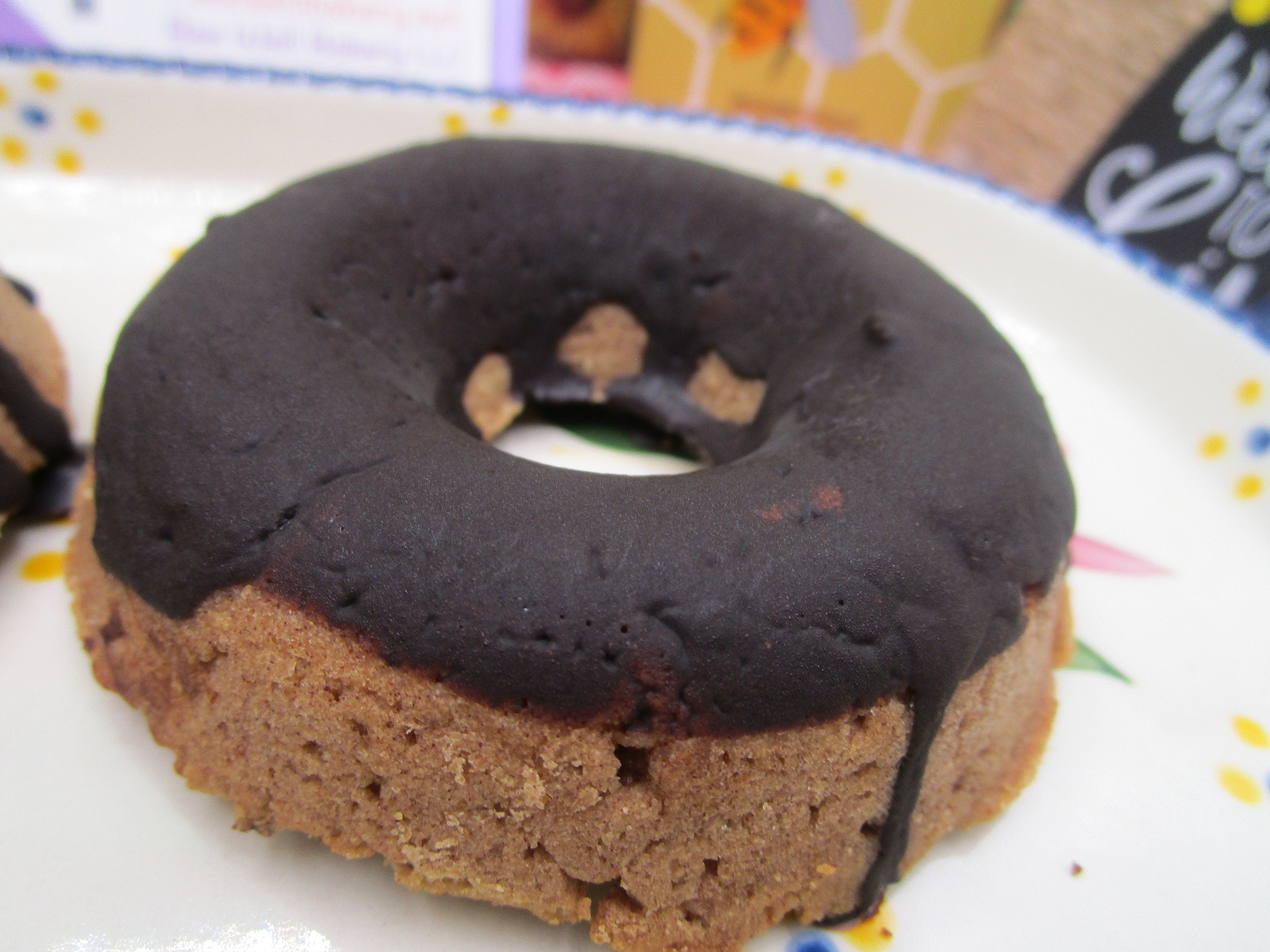 Grain Free Donuts, AIP Paleo, Gluten Free, Dairy Free, Vegan, Carob, Wellness Gifts, Health Snacks, Egg Free, Nut Free, Date Sugar, FODMAP