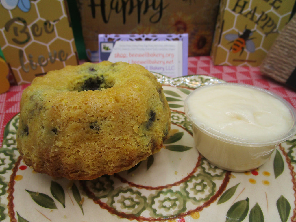 High Protein Blueberry Lemon Bundt Cakes, Sugar Free, Gluten Free, Dairy Free, Egg Free, Vegan, Healthy Desserts, Anabolic desserts, fitness