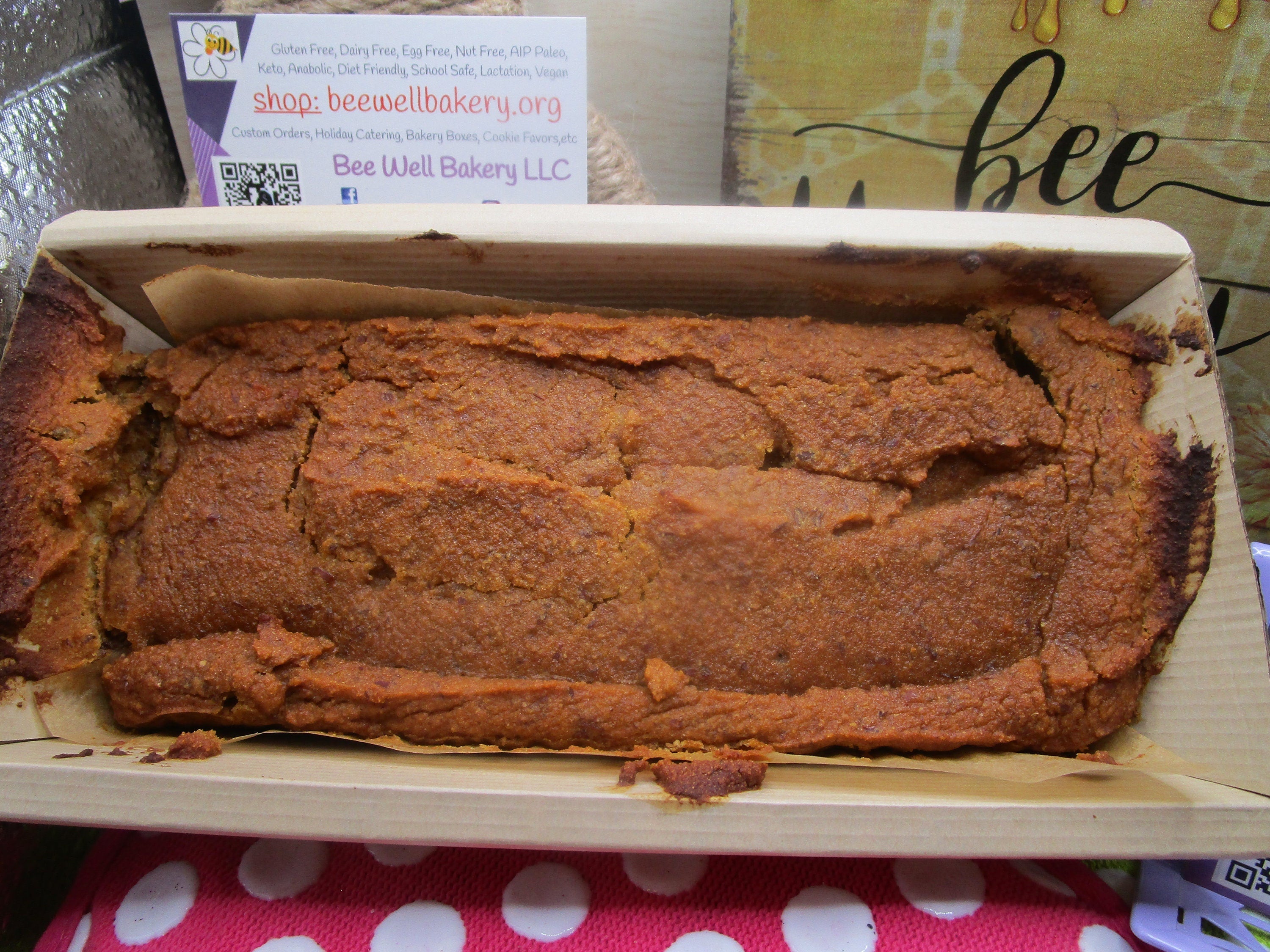 Grain Free Sweet Potato Bread, AIP Paleo, Gluten Free, Vegan, Egg Free, Dairy Free, Autoimmune Protocol, Fiber, Healthy Snacks, Hashimoto