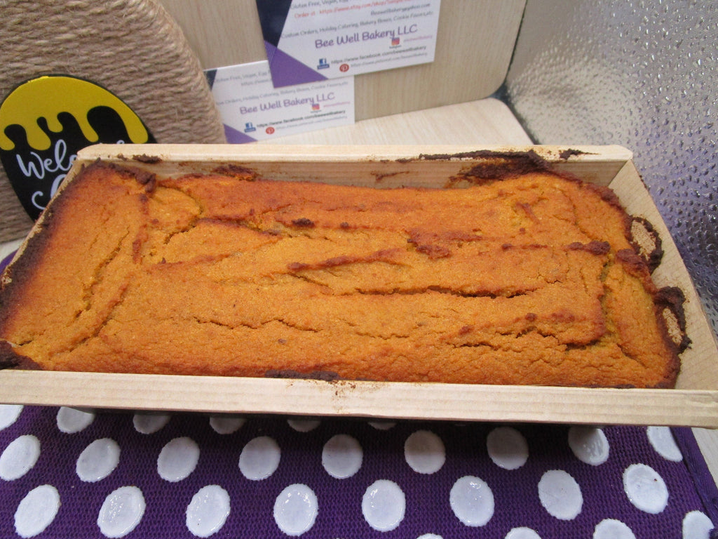 Sugar Free KETO Pumpkin Bread, Grain Free, Gluten Free, Dairy Free, Nut Free, Low Carb, Healthy Dessert, Hostess Gifts, Almond Free, Fitness