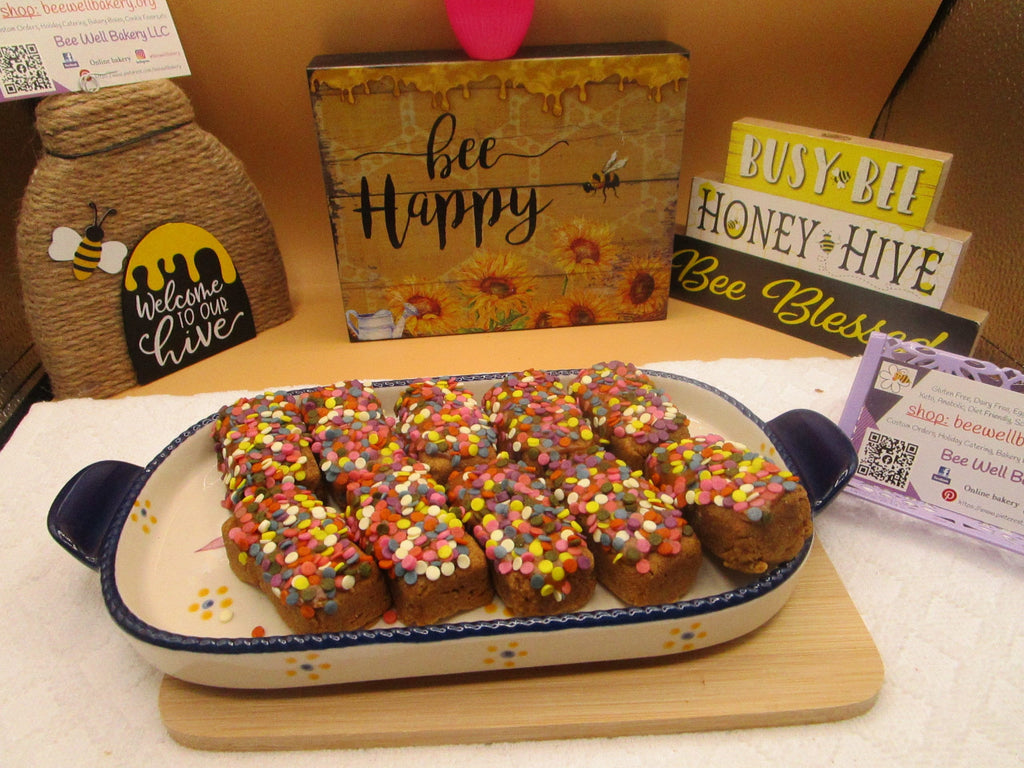 Gluten Free Sugar Cookies Bars, Dairy free, Egg Free, Nut Free, Vegan, Healthy snacks, school essentials, Birthday Party, Halloween Treats