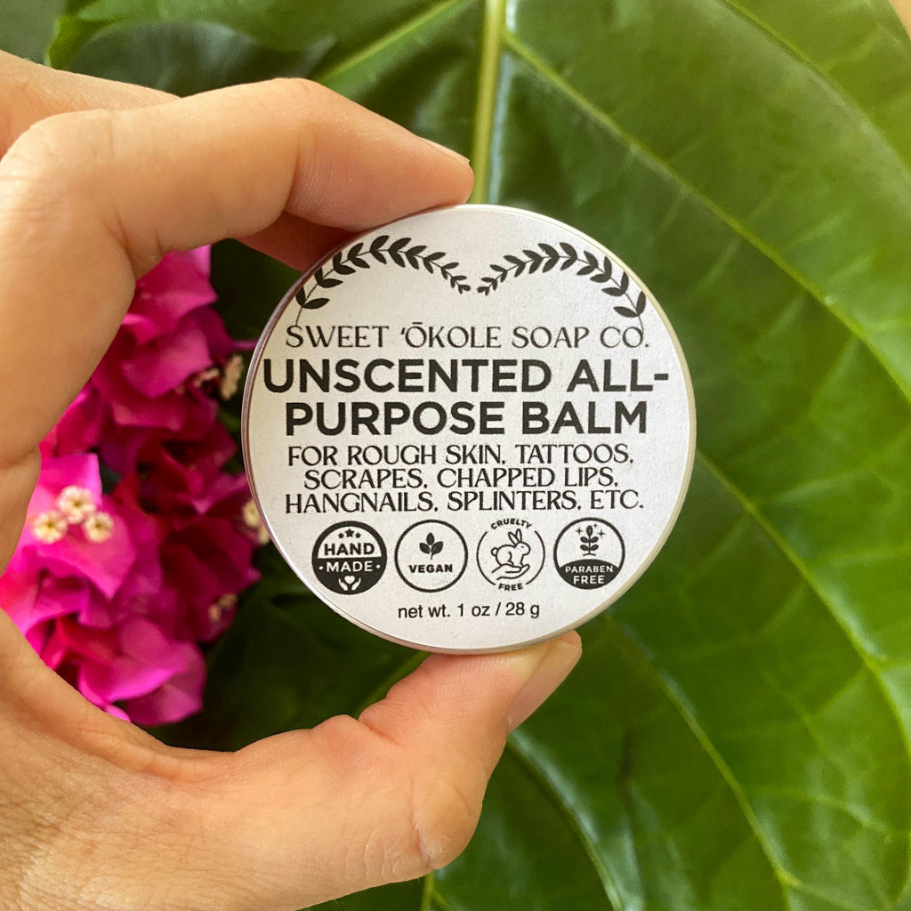 Vegan Tattoo Balm, All Purpose Healing Salve/Ointment