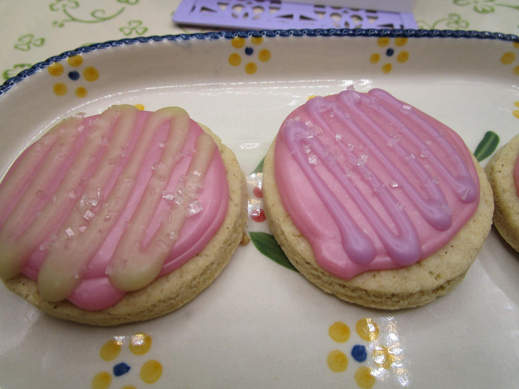 Gluten Free Sugar Cookies, 2 Bite Sized, Iced, Dairy Free, Egg Free, Vegan, Nut Free, Birthday Gift, Schools Safe, healthy snack, Halloween