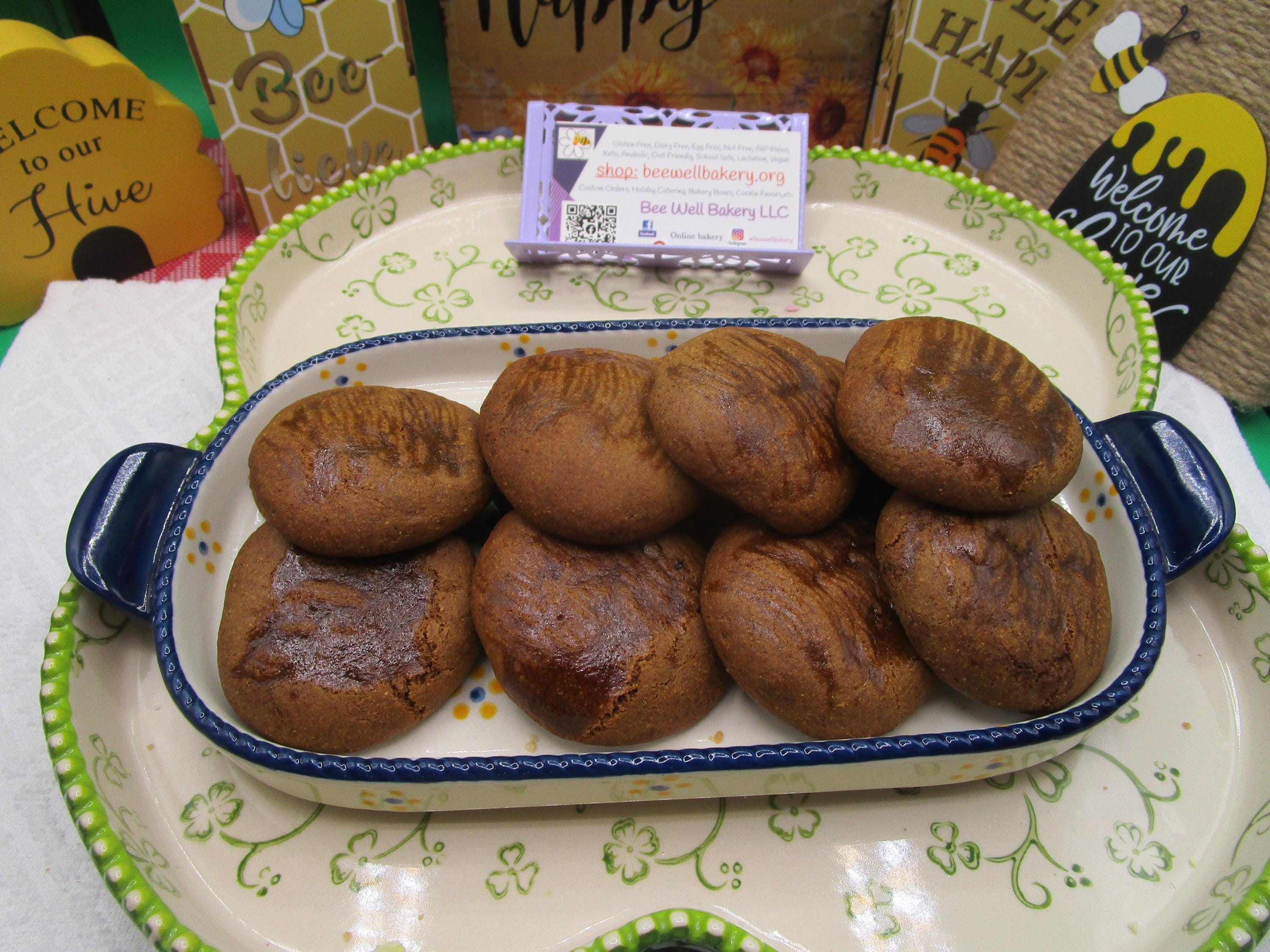 AIP Paleo, Pumpkin Spice Cookies, Grain Free, Tiger Nut, Gluten Free, Dairy Free, Night Shade Free, Nut Free, Vegan, GAPS, Low FODMAP