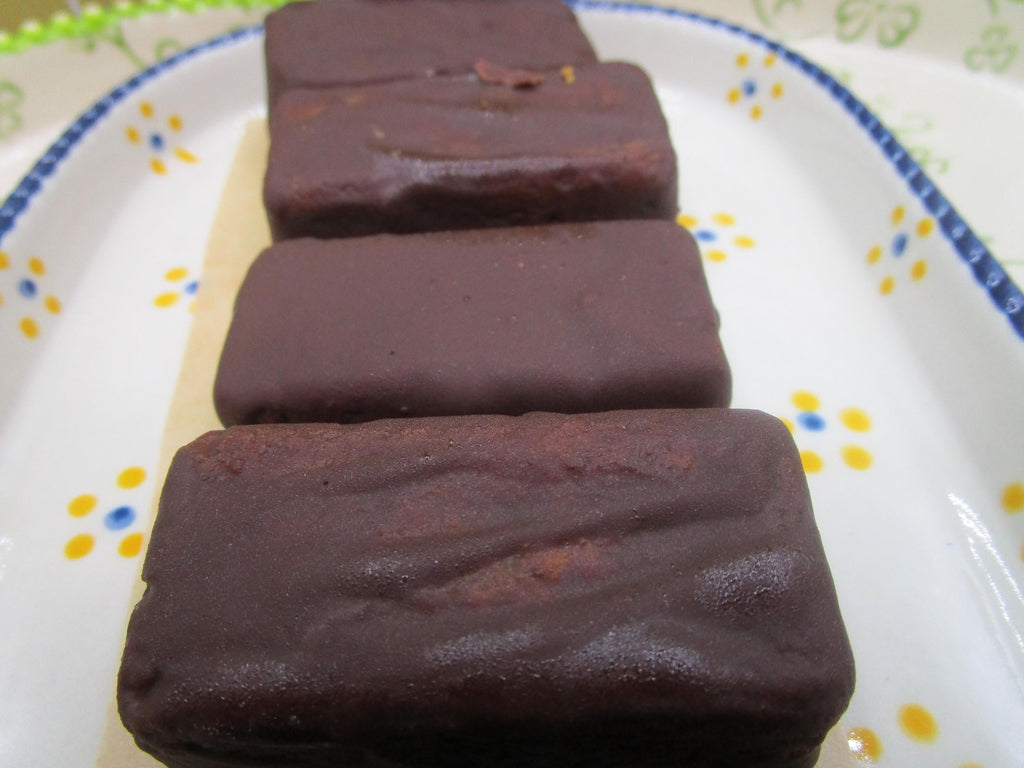 Chocolate Covered Peanut Butter Cookie Bar, Gluten Free, Dairy Free, Vegan Candy, Clean Eating Snack, Maple Sugar, Birthday Gift, July 4th