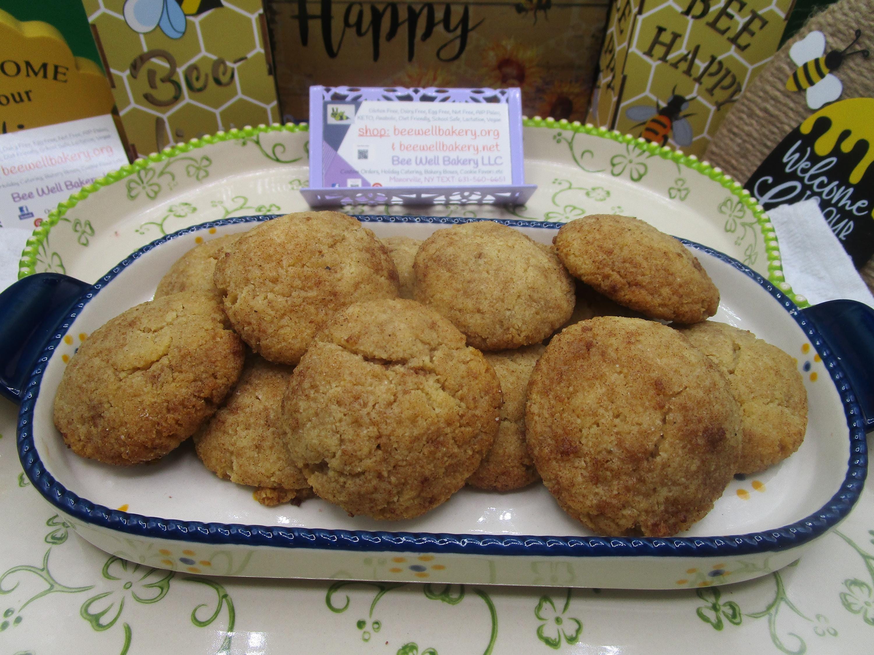 High Protein Cookies, Gingerbread, Gluten Free, Dairy Free, Sugar Free, Vegan, Egg Free, Nut Free, Collagen, Holiday Gift, Cookie exchange