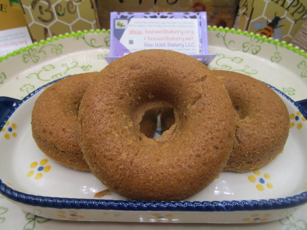 AIP Paleo Donuts, Grain Free, Gluten Free, Dairy Free, Vegan, Soft baked, Maple Sugar, Nut Free, Low FODMAP, Low Sugar snack, Wellness Gift