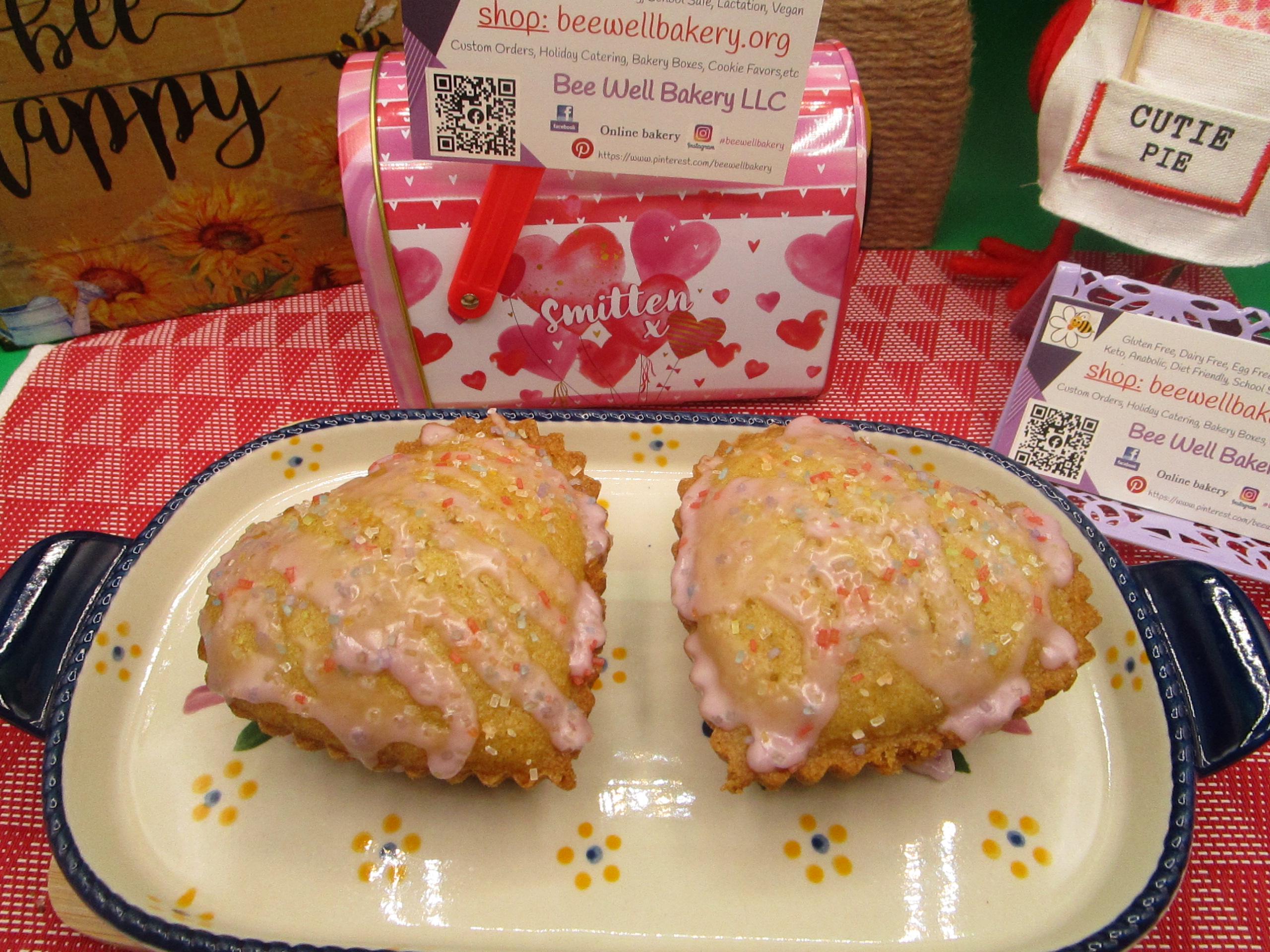 Sugar Free Cake, Gluten Free, Hearts, Dairy Free, Egg Free, Vegan, Vanilla, Chocolate, Love Dessert, Happy Anniversary, Valentine's Day Gift