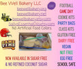 Gluten Free Sugar Cookie Kits, Football, Dairy Free, Egg Free, Nut Free, Birthday Party, Party Favor, Sugar Free, Game Day, No refined Sugar