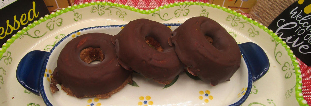 High Protein Donut Rings, Gluten Free, Grain Free, Dairy Free, Sugar Free, Egg Free, Vegan Collagen, Low Carb, Nut Free, Fitness Easter Gift