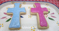 Cross Sugar Cookies, Gluten Free, Dairy Free, Vegan, Egg Free, Nut Free, Baptism, Communion, Wedding Gifts, Party Favor, Custom Cookie Order