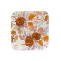 Reusable Paper Towels--Orange & Maroon Florals