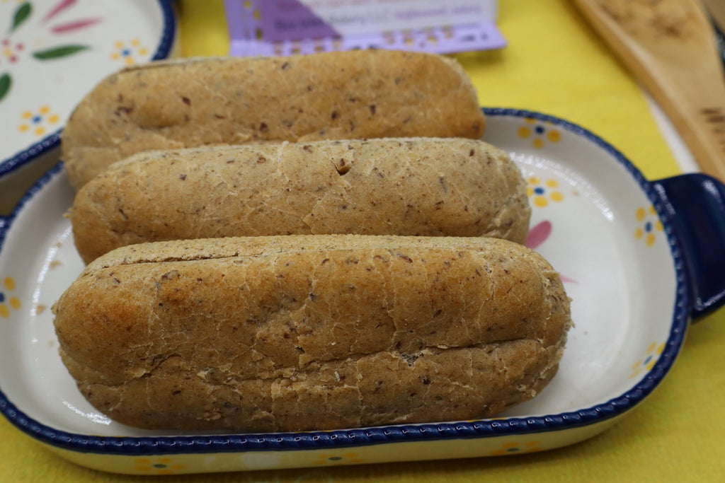 Custom order, Grain Free Hot Dog Roll, Vegan, Paleo, Gluten Free, Dairy Free, Yeast Free, Nut Free, Allergy Friendly bakery, Arrowroot Flour