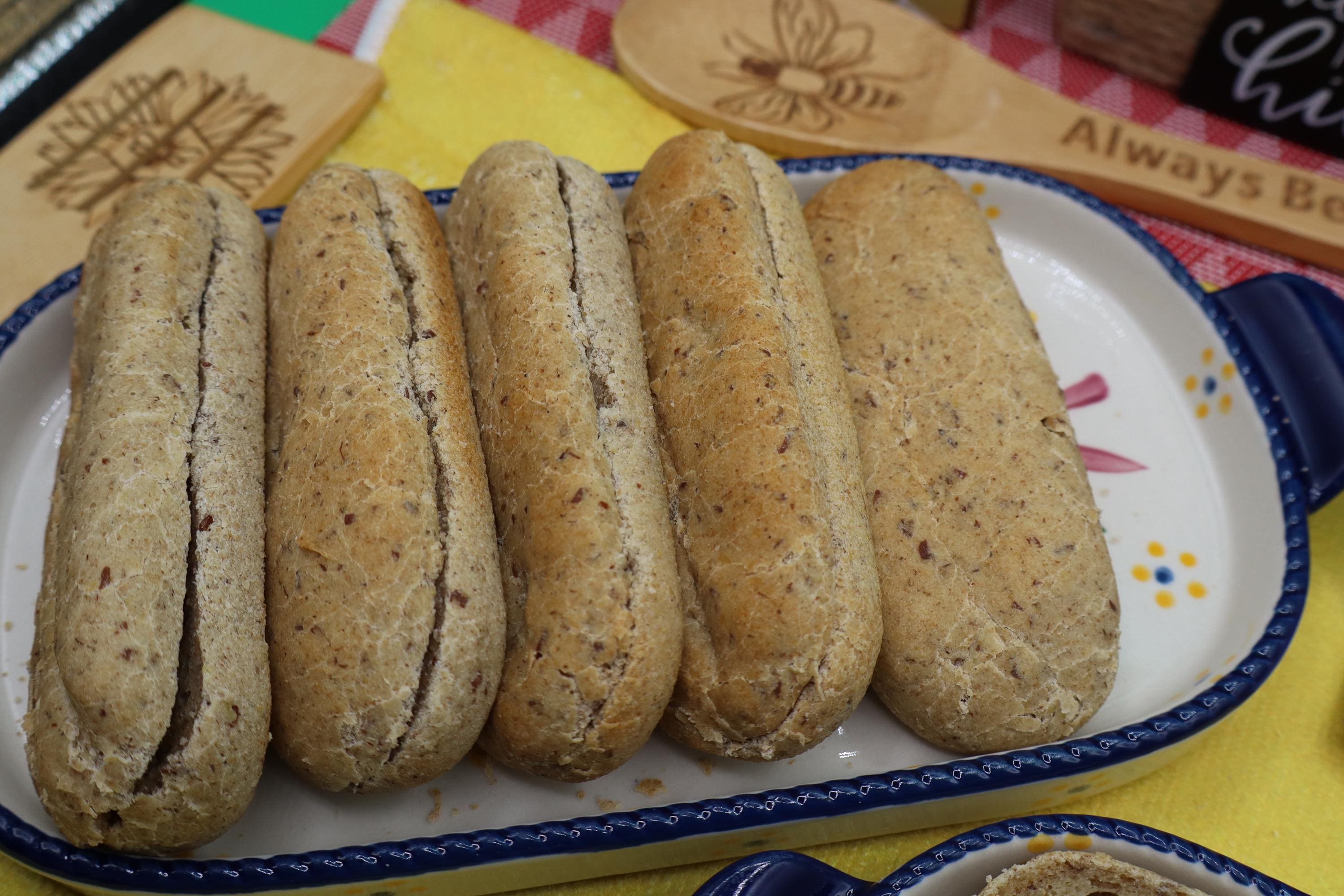 Custom order, Grain Free Hot Dog Roll, Vegan, Paleo, Gluten Free, Dairy Free, Yeast Free, Nut Free, Allergy Friendly bakery, Arrowroot Flour