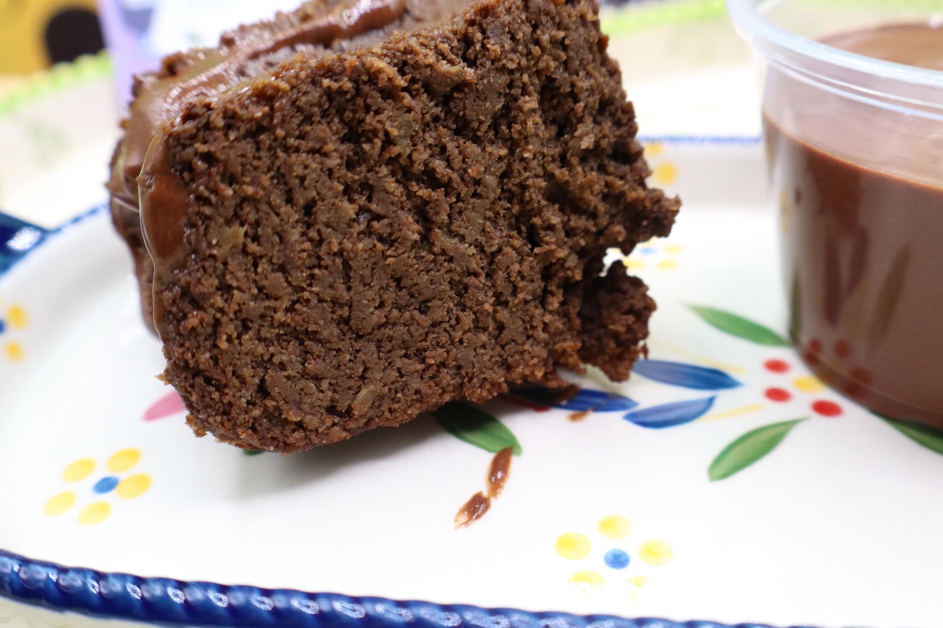 Keto Chocolate Zucchini Bundt Cake, Gluten Free, Sugar Free, Grain Free, Dairy Free, Low Carb, Protein enriched, Valentine's Day Dessert