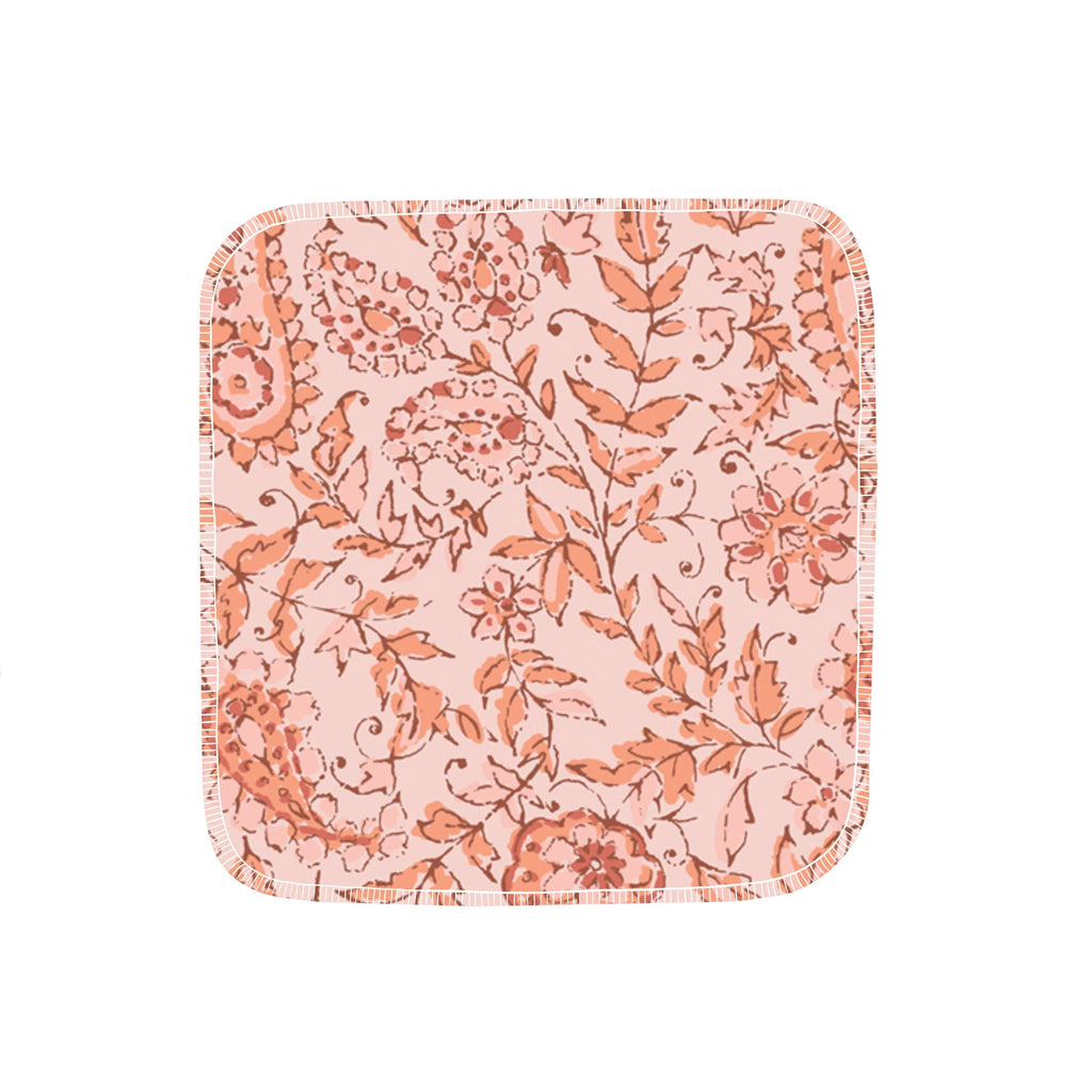 Reusable Paper Towels--Paisley Pinks